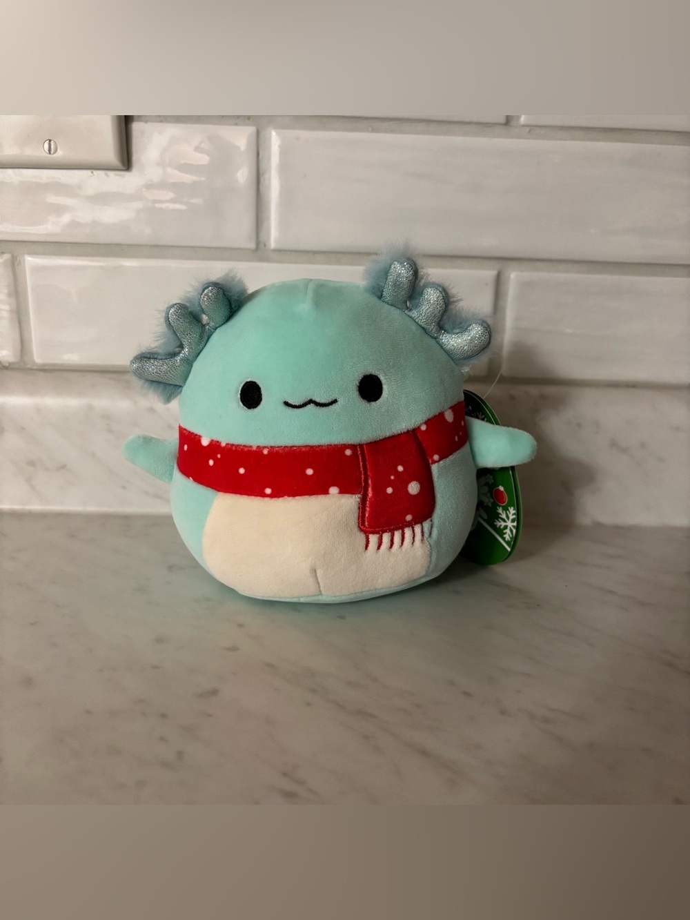 Richie the Christmas Axolotl Squishmallow